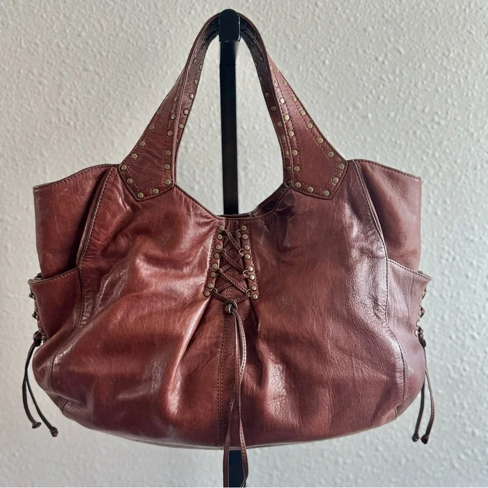 Kooba “Brynne” Leather Hobo Bag - Picture 1 of 16